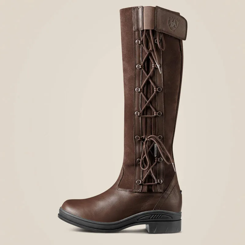 Ariat Womens Grasmere Waterproof Boot - Chocolate-1