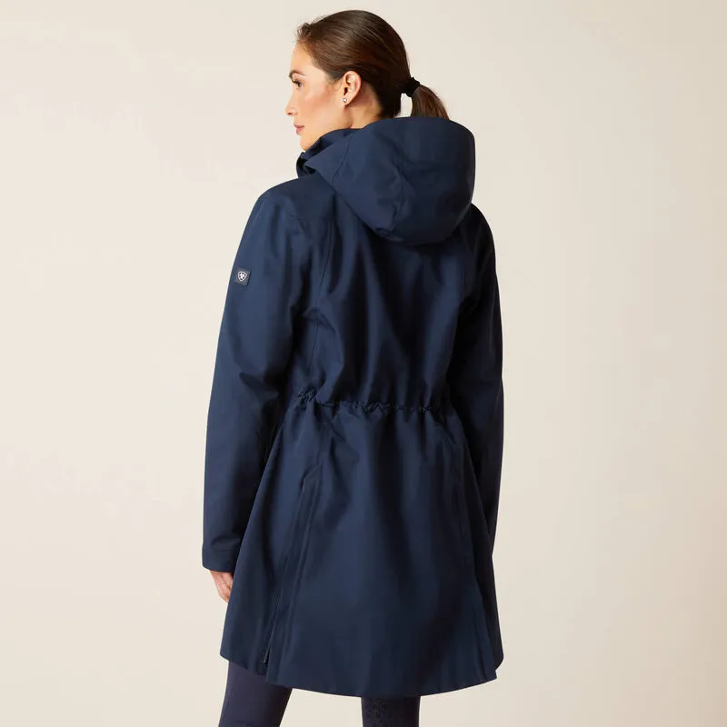 Ariat Coastal Long Parka Navy Eclipse-2
