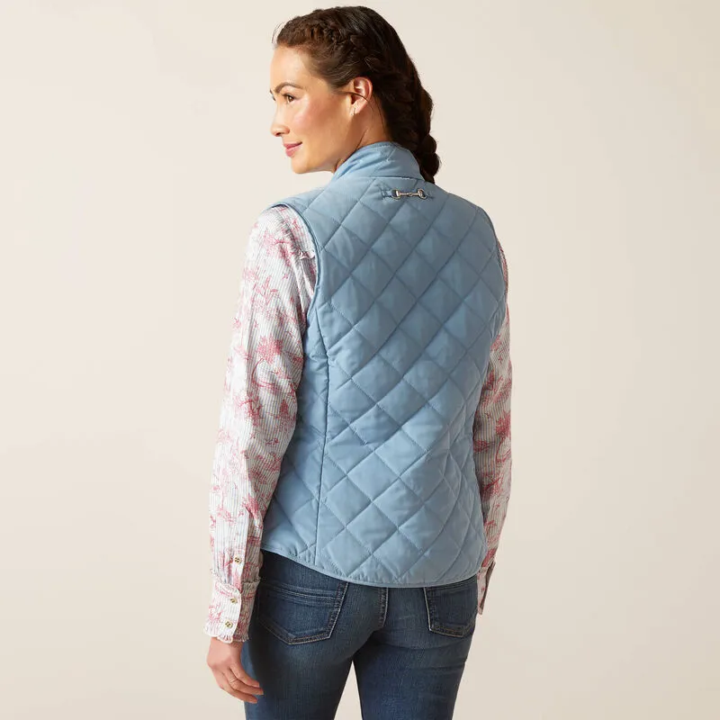 Ariat Woodside Vest Blue Shadow-2