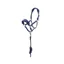 Arma Comfy Fleece Headcollar and Leadrope in Navy