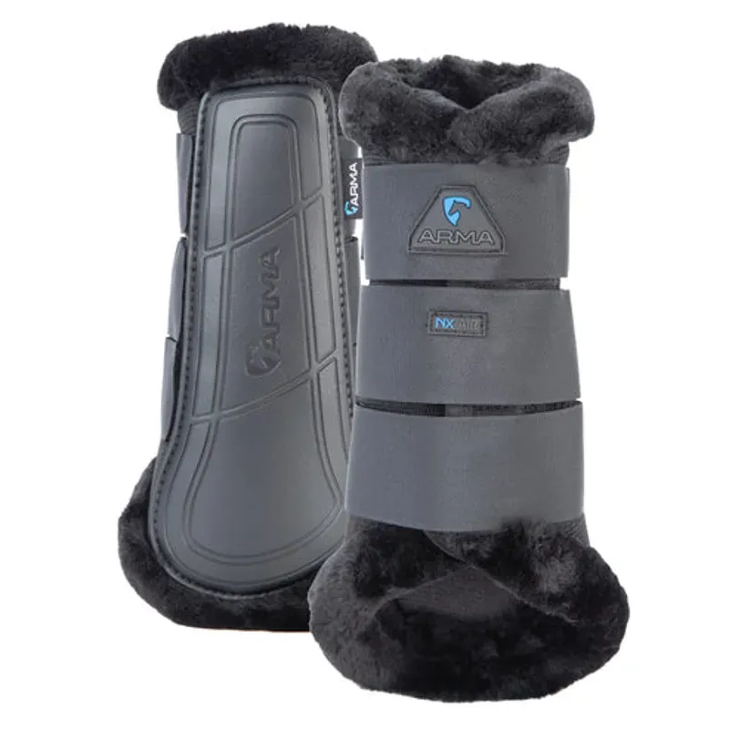 Arma Air Motion Supafleece Brushing Boots in Black