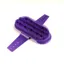 Shires Plastic One Size Curry Comb in Purple