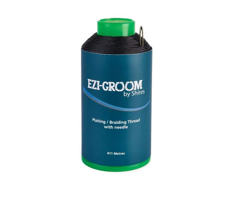EZI-GROOM Plaiting Thread Reel in BLACK
