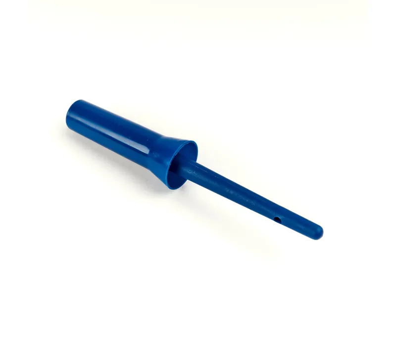 EZI-GROOM Plastic Hoof Oil Brush in BLUE-1