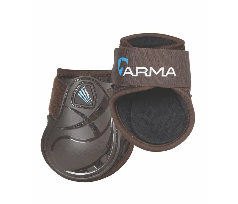 Arma Carbon Fetlock Boots in Brown
