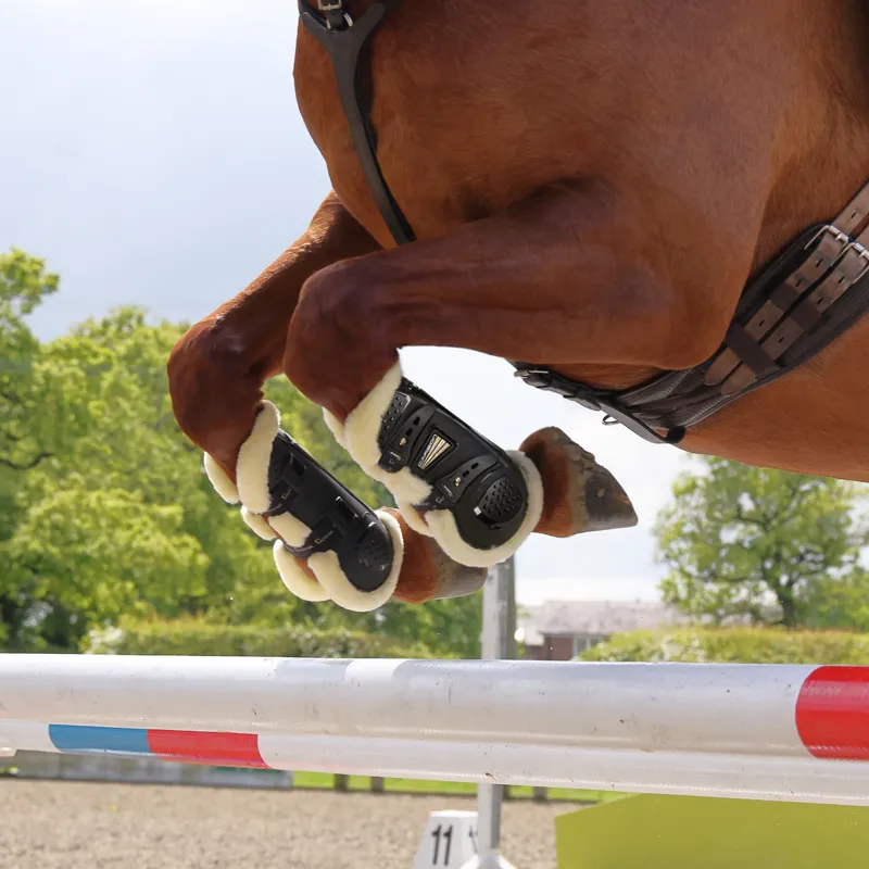 ARMA OXI ZONE Supafleece Tendon Boots in BLACK