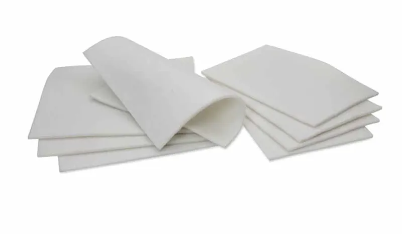Shires Large Set of 4 Bandage Pads In White