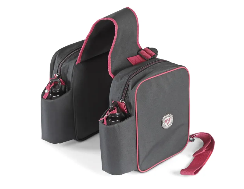 Aubrion Saddle Panniers in Charcoal