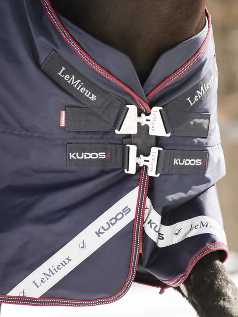 LeMiuex Kudos Turnout Rug 350g Navy-4