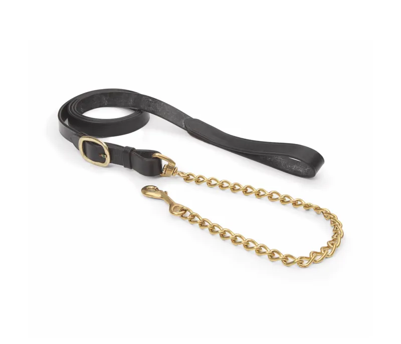 Velociti GARA Lead Rein with Chain in BLACK