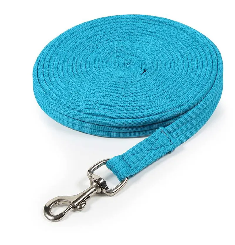 Cushion Web Lunge Line in BLUE