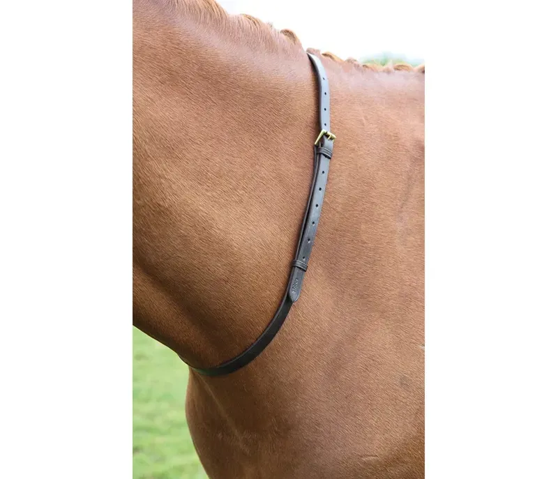 Velociti GARA Leather Neck Strap in BLACK