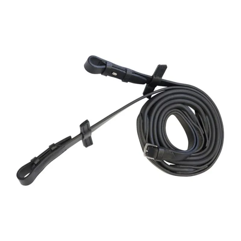 Stubben Rubber Reins with Hooks