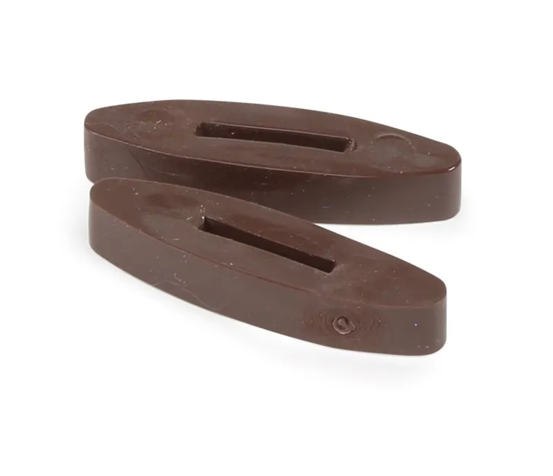 Shires Silicone Rein Stops in BROWN