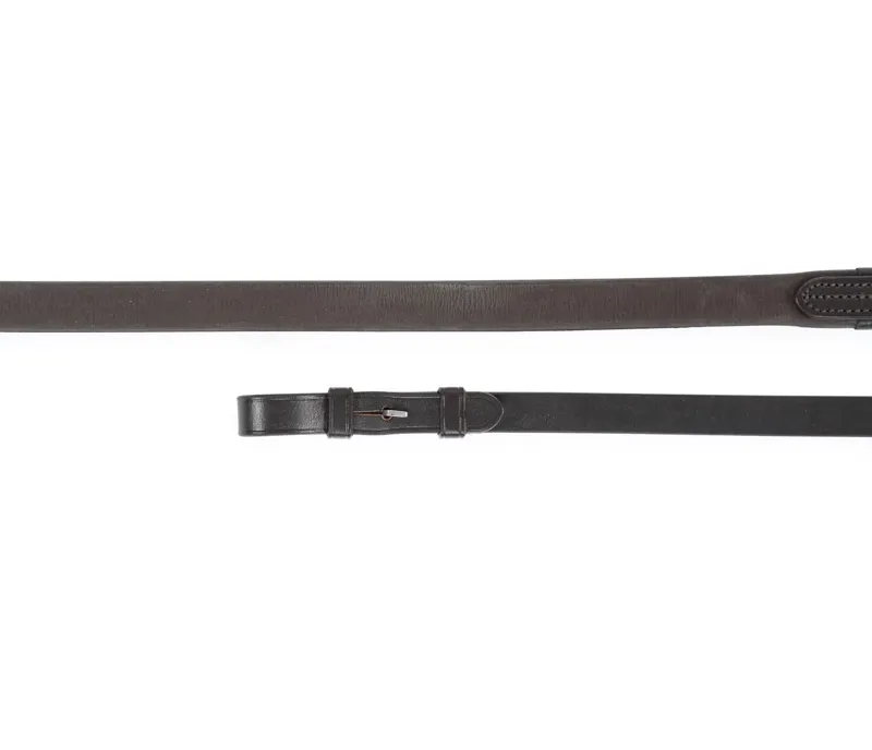 Velociti GARA Extreme Rubber Grip Reins in HAVANA