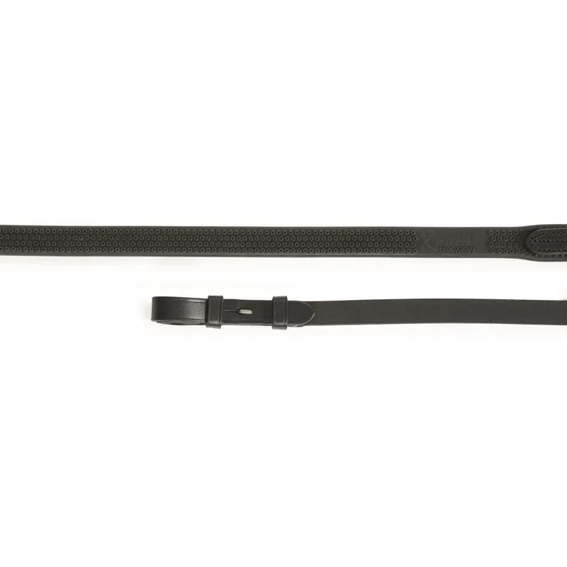 Velociti GARA Eventa Rubber Grip Reins in BLACK