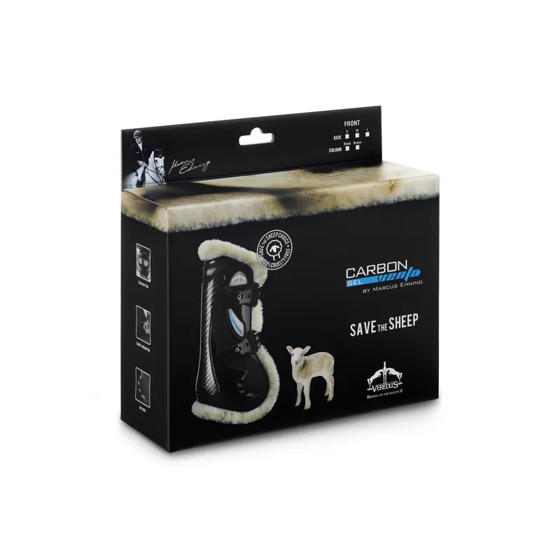 Veredus Carbon Gel Vento Save The Sheep Front Black-1