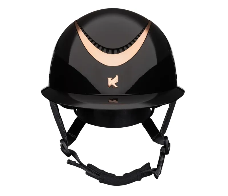 Karben Alina Riding hat in Black/Rosegold