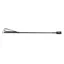 Shires 24 Inch Leather Show Whip In Black