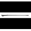 Shires 26 Inch Thread Stem Whip In Black