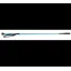 Shires 26 Inch Thread Stem Whip In Blue
