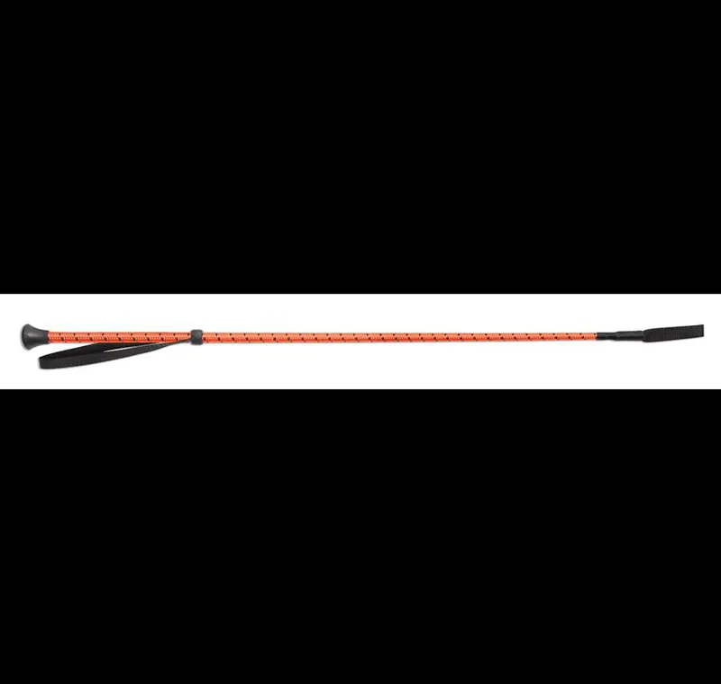 Shires 26 Inch Thread Stem Whip In Orange