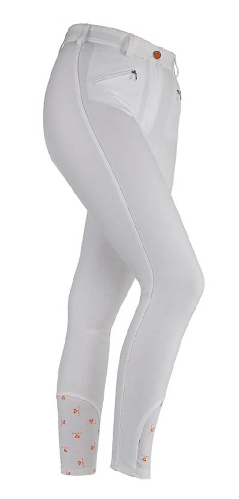 Aubrion Maids Thompson Breeches in White