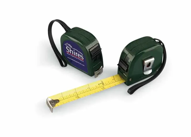 Shires One Size Horse Measuring Tape In Green