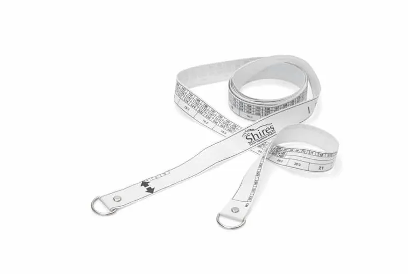 Shires One Size Horse And Pony Weighband In White