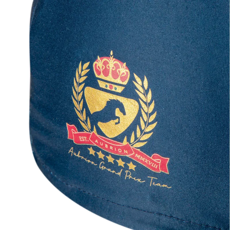 Aubrion Team Bobble Hat Cover in NAVY-2