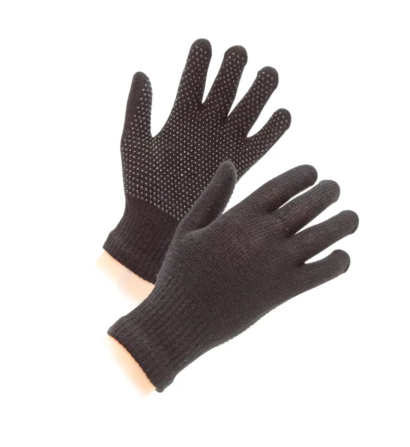Shires Adults One Size Suregrip Gloves In Navy