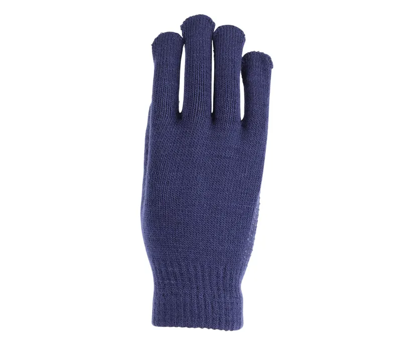 Shires Suregrip Gloves - Child in NAVY-1