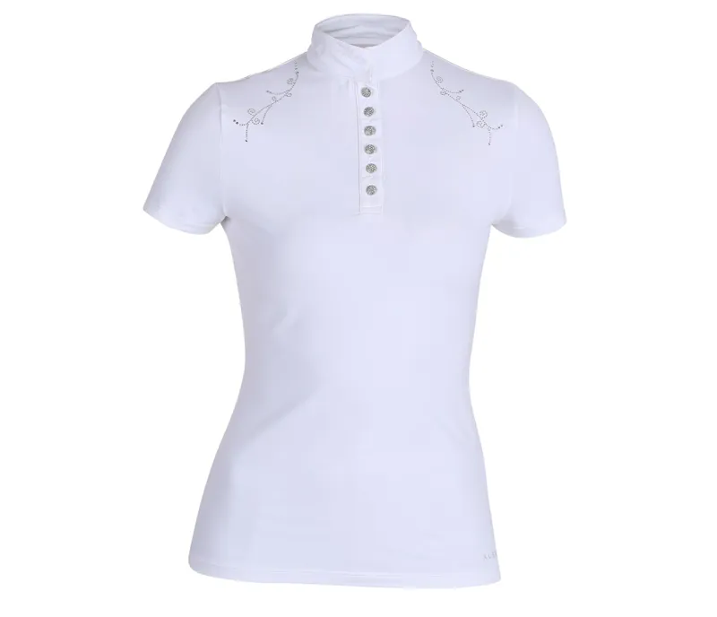 Aubrion Lincoln Show Shirt in WHITE