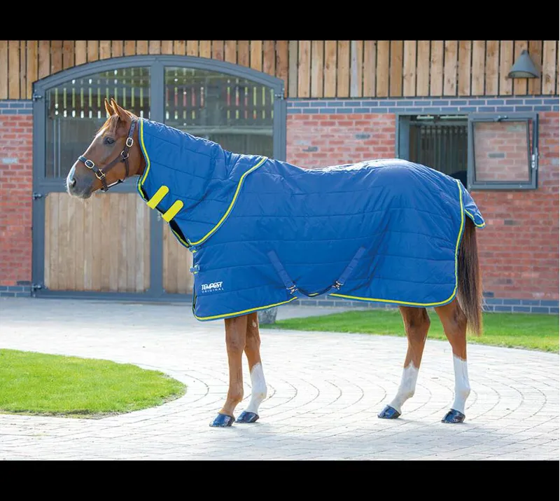 Tempest Original 100 Stable Rug and Neck Set in Blue