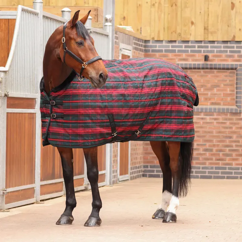 Tempest Plus 200 Stable Rug Red TARTan