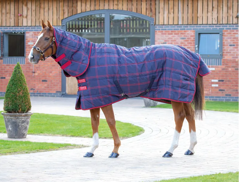 Tempest Plus 200 Stable Combo Rug in Red Check