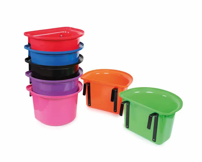 Ezi-Kit Hook Over Portable Manger in Black