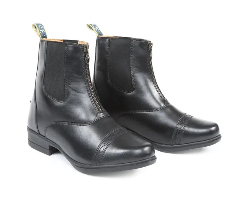 Moretta Clio Paddock Boots in Black