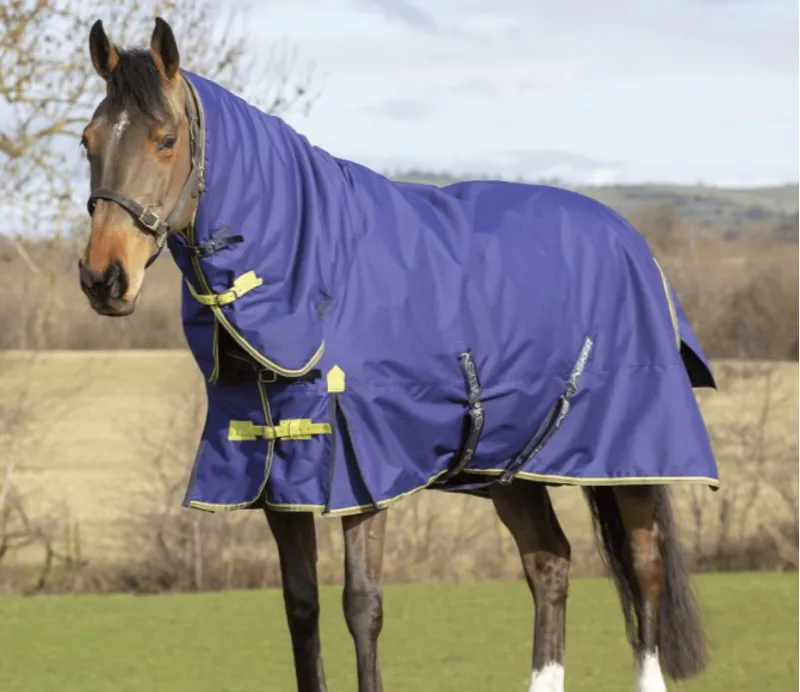 Shires Asker Combo Turnout Rug 300g Navy
