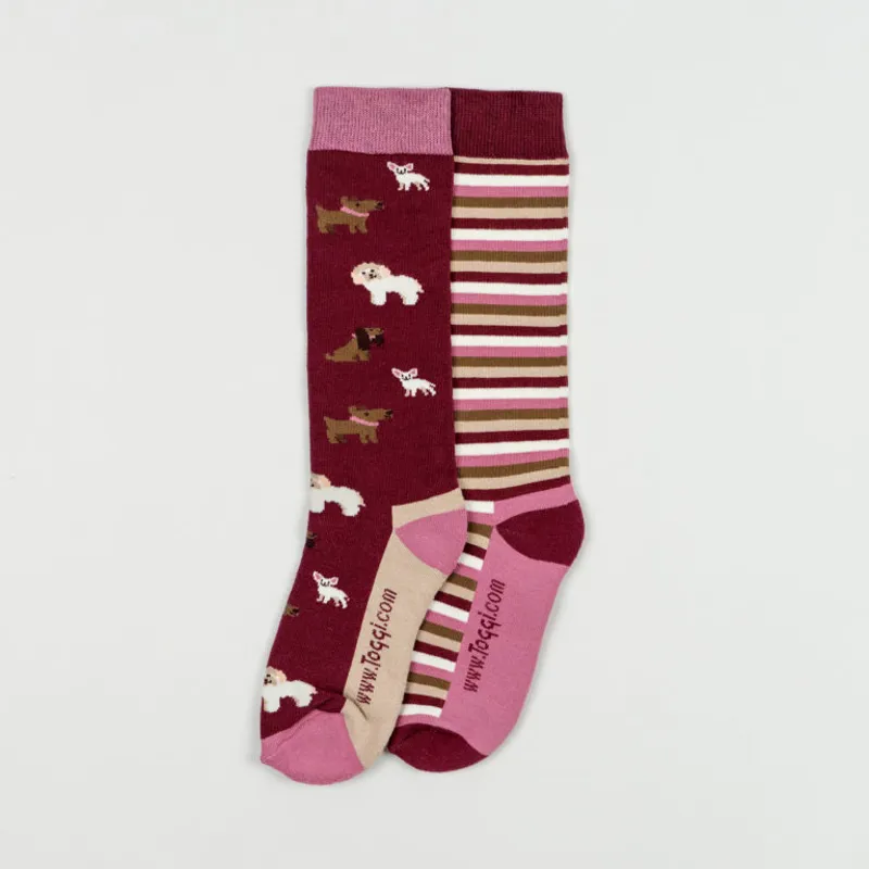 Toggi Womens Dog Collection Socks 2pk	