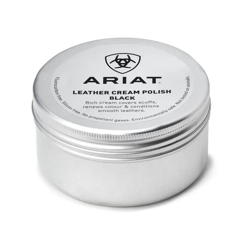 Ariat Leather Polish Black 100ml