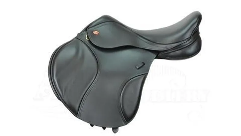 Kent and Masters S Series Pony Jump Saddle Black
