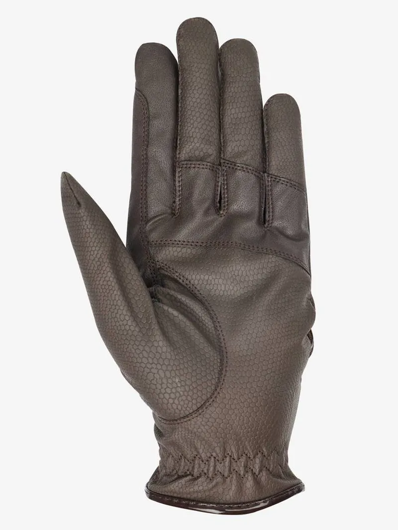 LeMieux Competition Gloves Brown-2