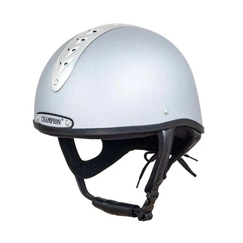 Champion Revolve Ventair MIPS Jockey Skull Riding Hat Silver
