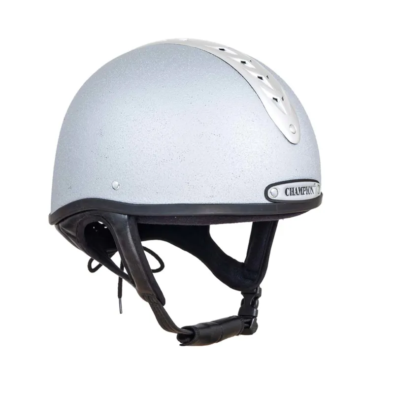 Champion Revolve Ventair MIPS Jockey Skull Riding Hat Silver-3