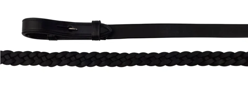 EcoRider Plaited Reins Black