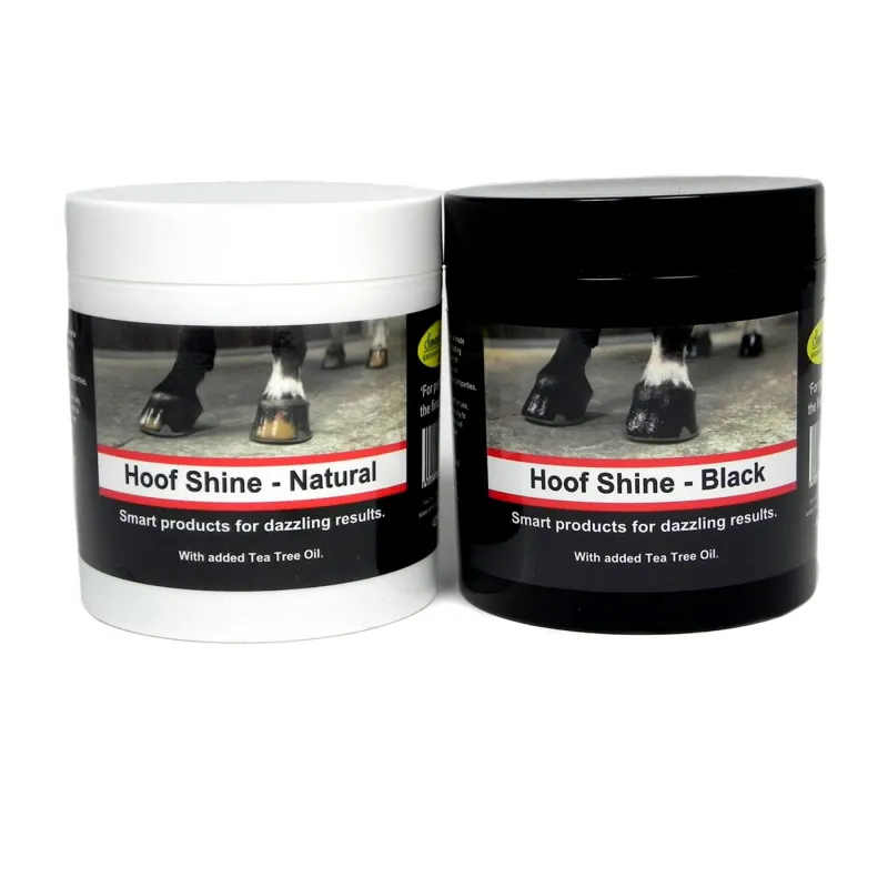 Smart Grooming Hoof Shine 425g Hoof Care in Black