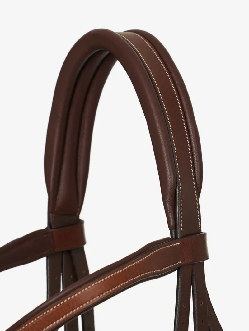 LeMieux Arika Grackle Bridle Havana/Silver-3