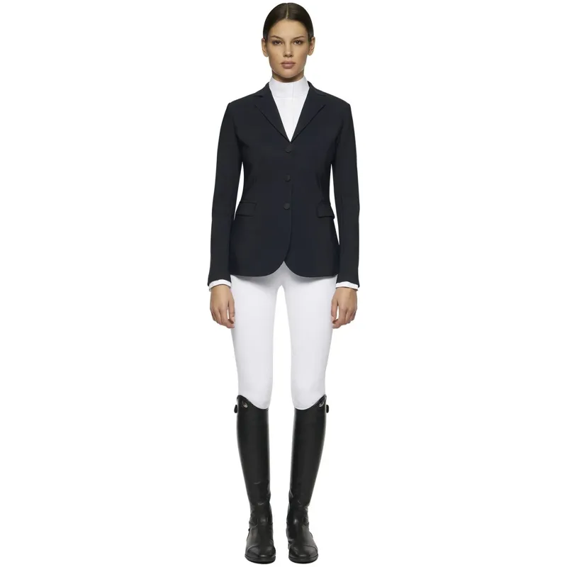 Cavalleria Toscana Ladies american Jersey Hunter Riding Jacket - Navy