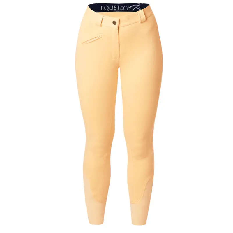 Equetech Grip Seat Breeches in Yellow-1